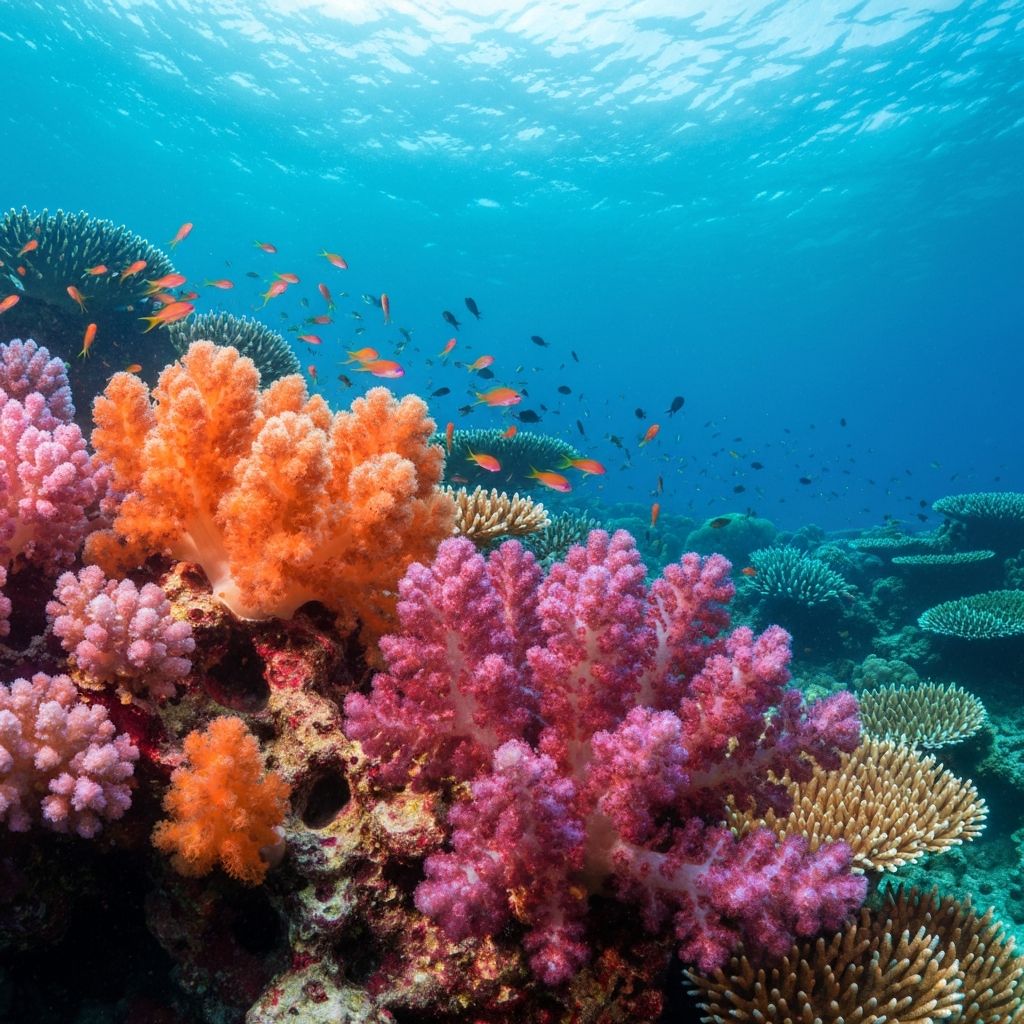 Coral reef ecosystem